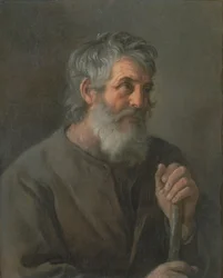 Portrett av en gammel mann