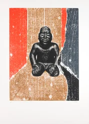 Invisible Room nº10, 2019 (tresnitt og silketrykk)