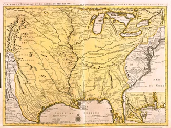 Montana, Nord-Dakota, Minnesota, Wisconsin, Michigan, New York, Wyoming, Sør-Dakota, Nebraska, Iowa, Illinois, Indiana, Ohio, Pennsylvania, Colorado, Kansas, Missouri, Kentucky, Vest-Virginia, Oklahoma, Arkansas, Tennessee, Texas, Louisiana, Mississippi