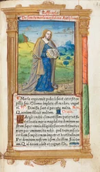 Trykt tidebok (bruk av Roma): fol. 109r, Maria Magdalena
