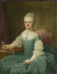Portrett av en dame fra van de Poll-familien, muligens Anna Maria Dedel, kone til Jan van de Poll