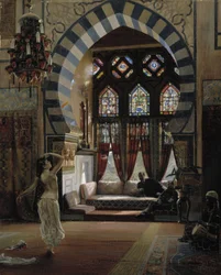 Almée, en egyptisk danser