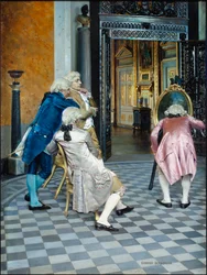 Kunstkjennere i Louvre