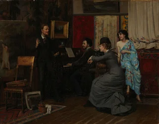 Musikk i atelieret