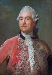 Charles Gravier (1719-87) greve av Vergennes, 1771-74 (pastell på papir)