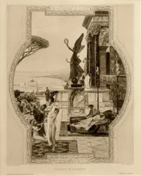 Das antike Theatre i Taormina