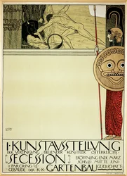 Plakat for den første utstillingen av løsrivelsen (plakat)