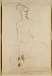 Sittende kvinne, 1908