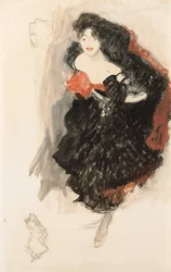 Studie til maleriet «Judith II»