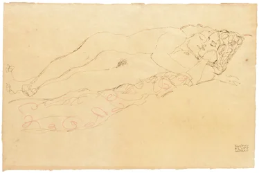 To liggende nakne, ca. 1913