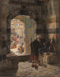 Moskeens vokter, Damaskus