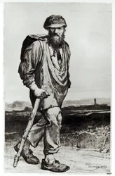 Jean Valjean, illustrasjon fra 