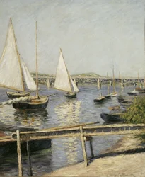 Seilbåter ved Argenteuil, ca. 1888