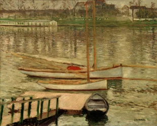 Seilbåter for anker på Seinen