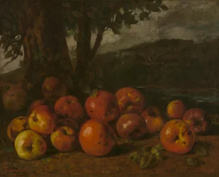 Courbet – Stilleben med epler, 1872