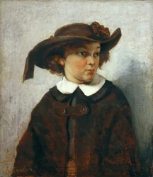 Portrett av en ung jente