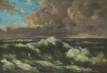 Seascape; Seascape, ca. 1870