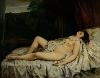 Sover naken