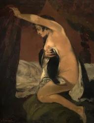 Studie til Venus i Venus og Psyke, 1865
