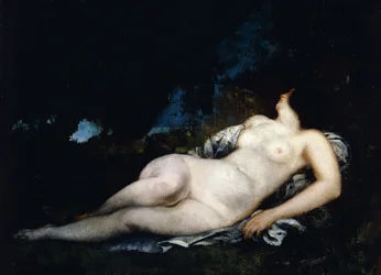 Studie for a Woman Sleeping, ca. 1852