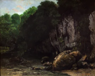 Bekken med den svarte brønnen, 1865 (olje på lerret)