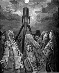 Et dyr i en måne: fabel av Jean de la Fontaine illustrert av Gustave Dore - Et dyr i månen -