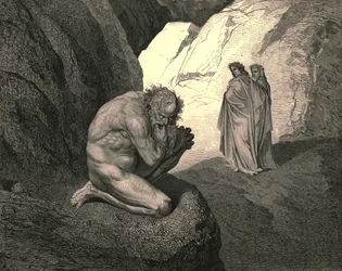 Forbannet ulv! Ditt raseri innvendig over deg selv rov, og fortær deg!, c1890.