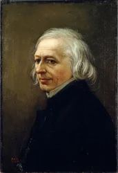 Portrett av Charles Philipon 1800-1862, ca 1860.