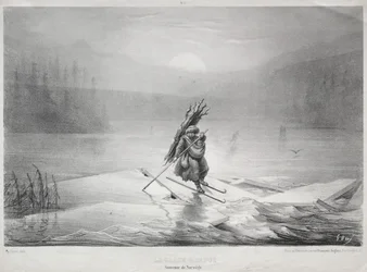 The Breaking Ice, Suvenir of Norway.
