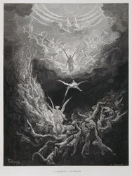 Dommedag, illustrasjon fra Dorés bibel