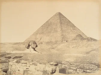 Pyramidene i Giza, 1865-69.
