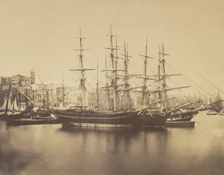Skip i havnen, Sète