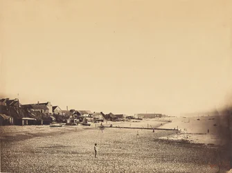 Stranden ved Saint-Adresse