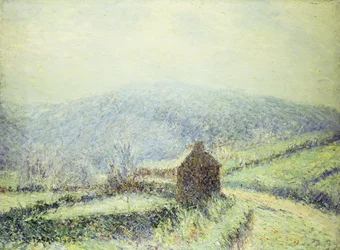 Rimfrost ved Huelgoat, Finistere; Hvit gelé med Huelgoat Finistere, 1903