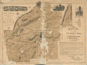 Floyd County, Ga. omfavner 512 kvadratkilometer av de mest pittoreske og fruktbare landene, innrømmet til staten Cherokee-indianerne