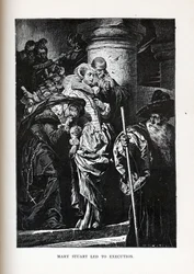 Mary Stuart førte til henrettelse, 1882