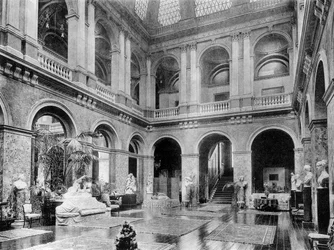 The Great Hall, Bridgewater House, 1908.