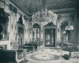 The White Drawing-Room på Buckingham Palace, c1899, 1901