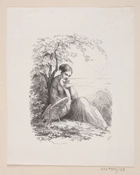 Illustrasjon til "De ville svanene" i H.C. Andersen, "Eventyr og historier", bind 1