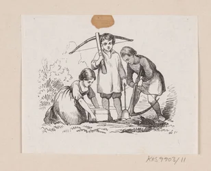 Illustrasjon til "Den lille Idas Blomster" i H.C. Andersen, "Eventyr og historier", bind 1