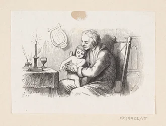 Illustrasjon til «The Naughty Boy» i H.C. Andersen, "Eventyr og historier", bind 1