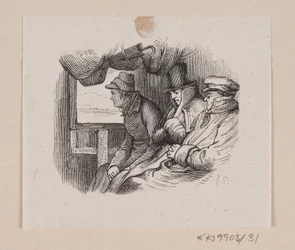 Illustrasjon til "Lykkens Kalosker" i H.C. Andersen, "Eventyr og historier", bind 1