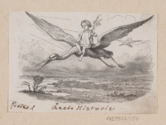 Illustrasjon til «Årets historie» i H.C. Andersen, "Eventyr og historier", bind 2