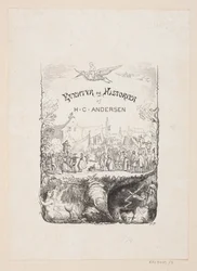 Mellomtittel nr. 2 for H.C. Andersen, "Eventyr og historier", bind 1