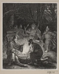 Illustrasjon til Fabricius' Danmarkshistorie.