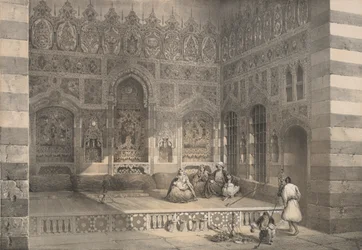 100. En Iwan, i Damaskus, 1843.