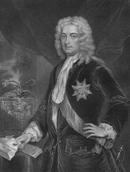 Robert Walpole, jarl av Orford. Fra originalen til Jarvis, i samlingen til Thomas Walpole,