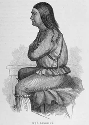 Red Leggins, sjef ved Fort Yukon, fra 