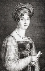 Mademoiselle Mars, gravert av La Plante, fra 
