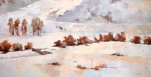 Piletre I, ca. 2011 (olje på lerret)